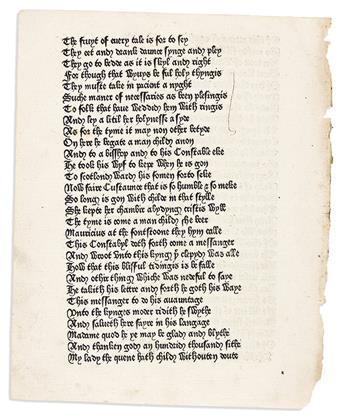 Caxton, William (1422-1491) E. Gordon Duff's William Caxton, [with] a Leaf from Chaucer's Canterbury Tales, 1476-1477.